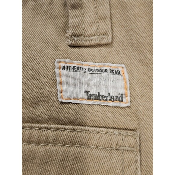 TIMBERLAND Shorts Khaki Brown Cargo Outdoor Gear Stretch Men Size 38 - Picture 11 of 12